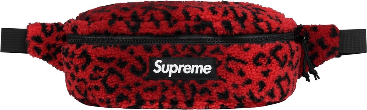 Leopard Fleece Waist Bag view 7